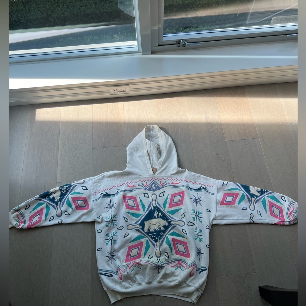Vintage lightweight hoodie